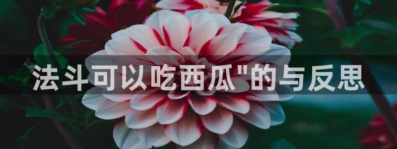 51吃瓜今日吃瓜官网最新:法斗可以吃西瓜\